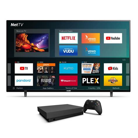 Rent To Own Philips 75 Class Smart 4k Uhd Tv And 1tb Xbox One X Bundle