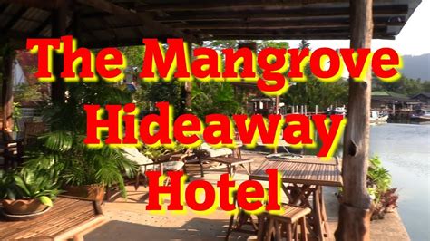 The Mangrove Hideaway Hotel Youtube