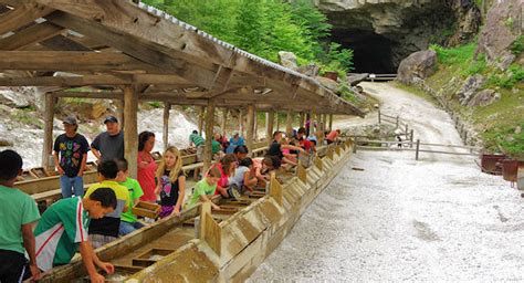 Looking at the chart is an important factor when gem hunting. Gem Mining near Asheville, North Carolina