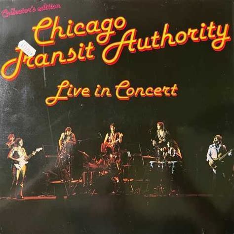 Chicago Transit Authority Live In Concert Hot
