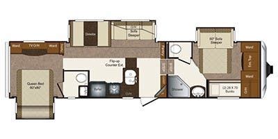 Keystone Laredo Bh Fifth Wheel Specs