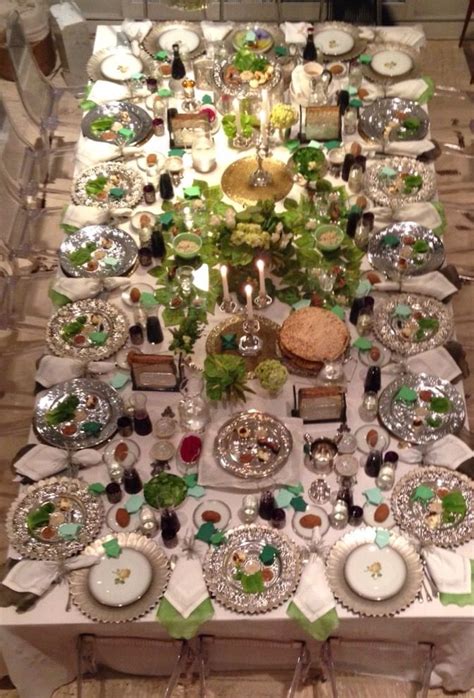 Gorgeous Passover Table Passover Seder Table Passover Table Setting