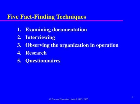 Ppt Fact Finding Techniques Powerpoint Presentation Id926857