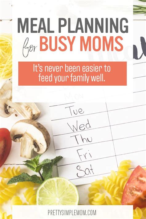 Looking forward to planning meals and not eating out so much.the book is well done. Meal Planning Ideas for Families | Meal planning, Healthy ...