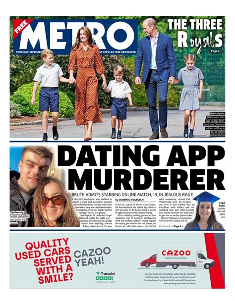 Ave On Twitter Rt Tmorrowspapers Thursday S Metro Dating App