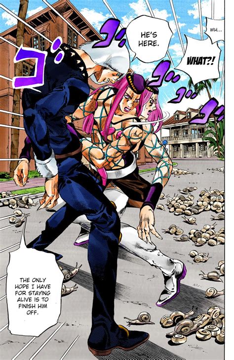 Jojos Bizarre Adventure Part 6 Stone Ocean Official Colored Vol