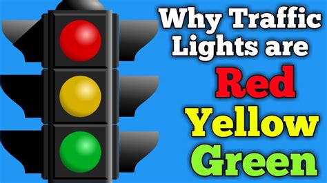 Why Traffic Lights Are Red Yellow And Green I Explained I Youtube