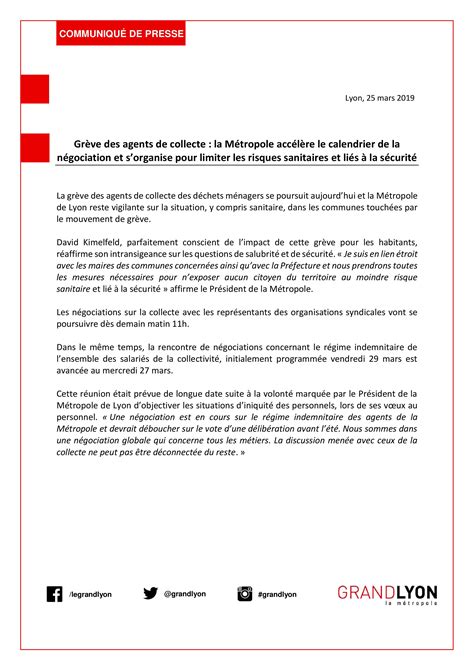 Esta greve é motivada pelas diversas convocatórias das organizações sindicais. CP Grève des agents de collecte-page-001 - Mairie de ...