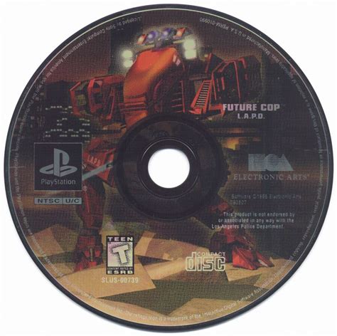 Future Cop Lapd 1998 Playstation Box Cover Art Mobygames