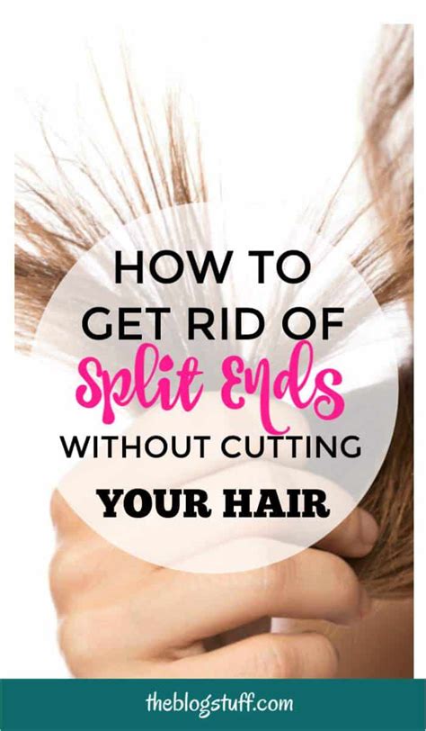 How To Get Rid Of Split Ends Without Cutting Your Hair
