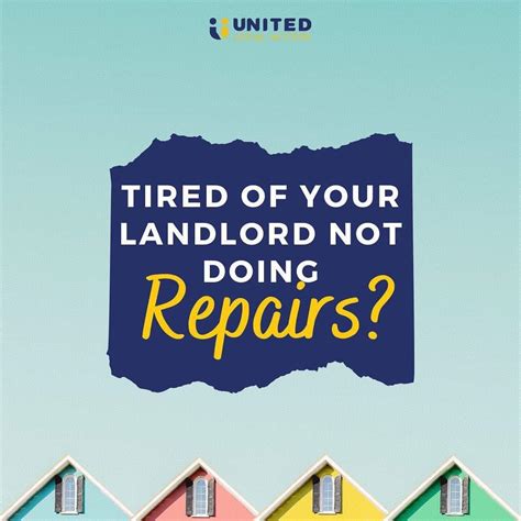 If your landlord gave you notice and asked nicely, then there's no real reason to be stubborn. Tired of your Landlord not doing repairs? | United Legal ...