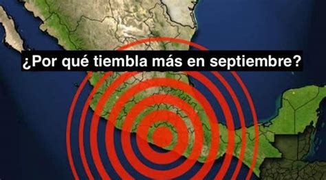 ¿por Qué Tiembla Más En Septiembre En México La Ciencia Responde Invdes