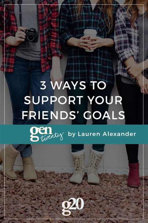 How To Support Your Friends Goals And Why Its Important