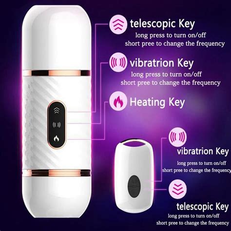 Automatic Heated Vibrator Sex Toys G Spot Pussy Pump Retractable Dildo For Women Suction Cup