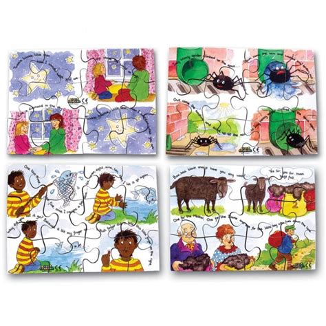 Nusery Rhyme Jigsaw Set Literacy From Early Years Resources Uk