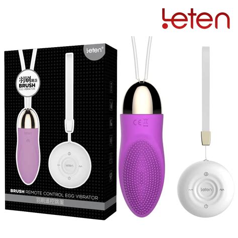 LETEN Wireless Vibrating Egg Waterproof Bullet Vibrator USB Direct