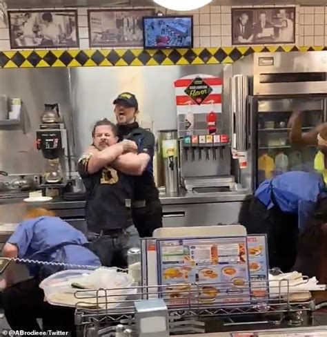 Wild Waffle House Brawl Between Customers And Staff Sees Wigs And Fists