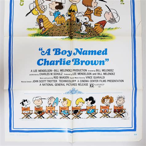 1970 A Boy Named Charlie Brown One Sheet Movie Poster Memorabilia Expert