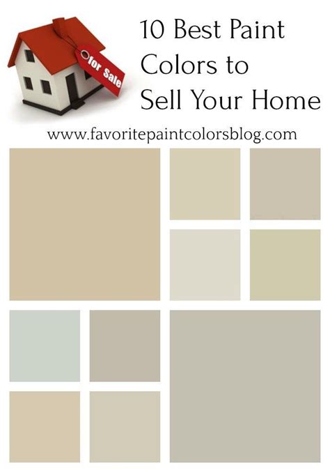10 Best Paint Colors To Sell Your Home Best Paint Colors Favorite