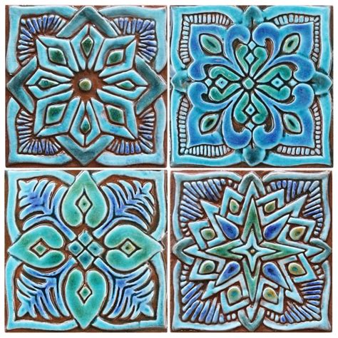 Turquoise Moroccan Tile Handmade Tile For Kitchensbathrooms Etsy