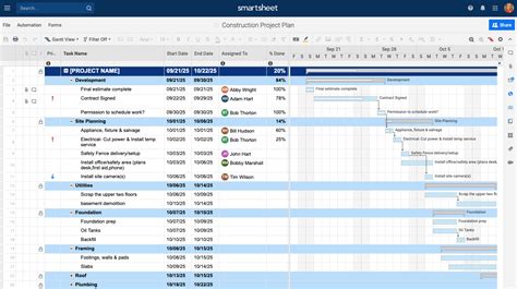 Free Excel Project Management Template Fasshe