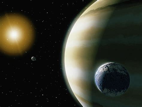 Extrasolar Planet With Water Bearing By Stocktrek