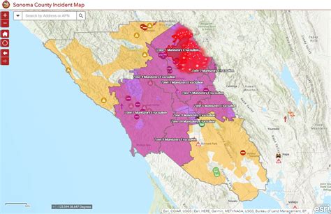 Napa Valley Fire Map 2019 Time Zone Map