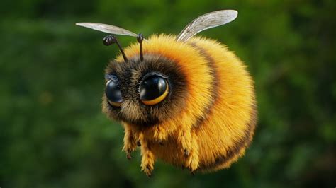 Have you ever gotten reverse catfished? PsBattle: This 3D Bumble Bee : photoshopbattles