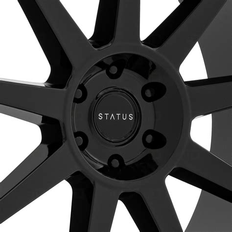 Status® Mammoth Wheels Gloss Black Rims St002bx22956325