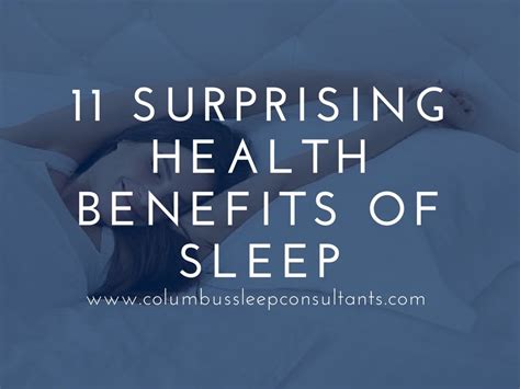 11 Surprising Health Benefits Of Sleep Check This Out Bitly