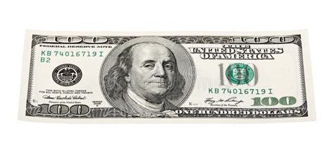 Stacked Photo Of Us Dollar Bill Made At An Angle Stock Photo