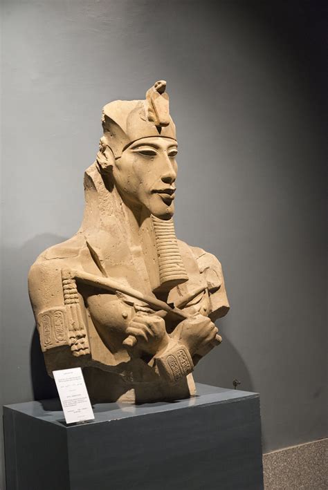 He is also known as 'akhenaton' or 'ikhnaton' and also 'khuenaten'. Museum Luxor: Statue of Amenhotep IV/Akhenaton | Statue of ...