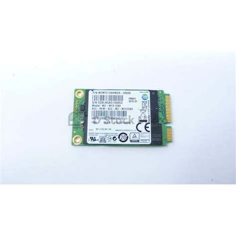 Samsung MZMTE128HMGR 00005 128GB MSATA SSD PM851