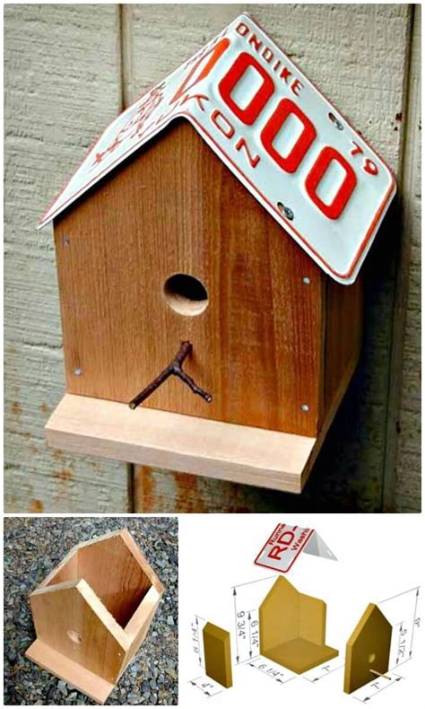How To Build A Birdhouse 55 Easy Diy Birdhouse Ideas Diy And Crafts
