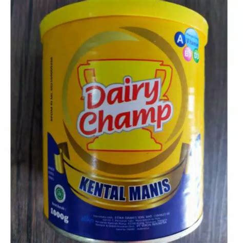 Jual Susu Kental Manis Dairy Champ Asli Malaysia 1kg Shopee Indonesia