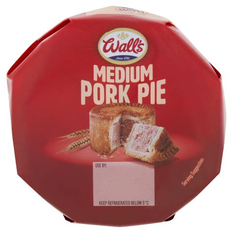 Walls Medium Pork Pie 295g Pies And Quiches Iceland Foods