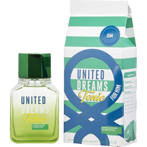 Venta Internacional Perfume Benetton United Dreams Tonic Edt 100 Ml Para Hombre
