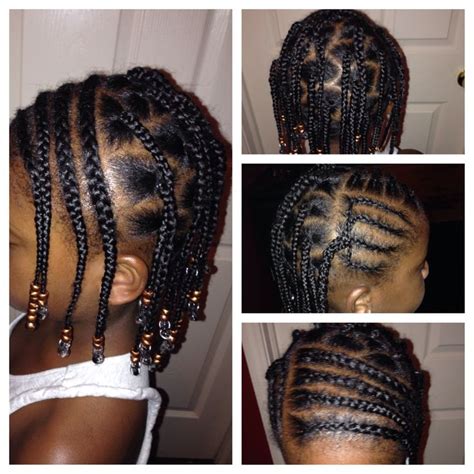It was a beautiful marriage between two hairstyles so important to black culture. Natural protective style. Individual box braids in the ...