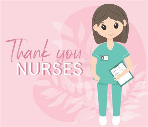 Thank You Nurses Pink Stock Illustrations 29 Thank You Nurses Pink