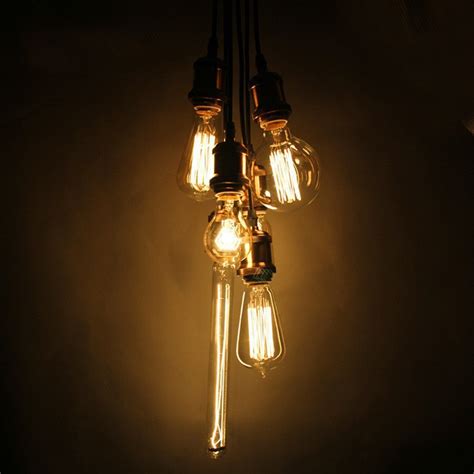 Retro Vintage 40w Edison Light Bulb E27 110v 220v Lamp Industrial
