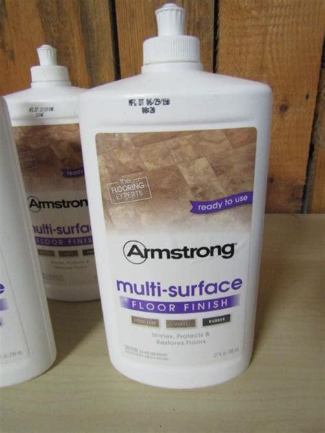 Cleaning Products Armstrong Multi Surface Floor Finish And Shout Stain