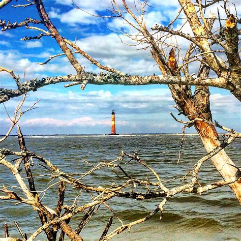 Morris Island Lighthouse On Folly Beach • Charleston Crafted