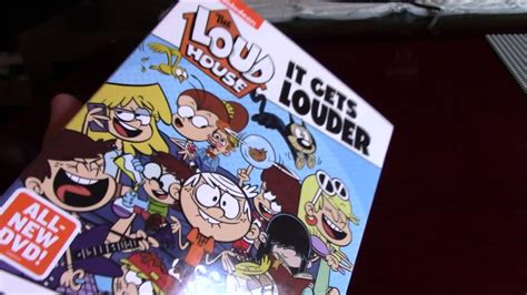 The Loud House Season 1 Volume 2 It Gets Louder Dvd Unboxing 2018