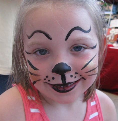 Cat Face Painting For Children Designs Tips And Tutorials Holidappy