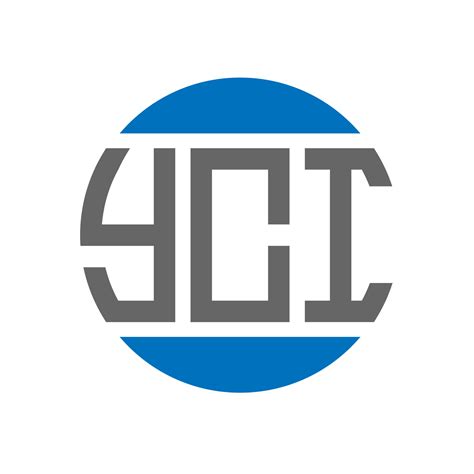 Yci Letter Logo Design On White Background Yci Creative Initials