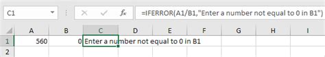 IfError Function in Excel - Easy Excel Tutorial