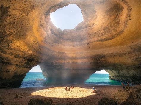 Пещера Бенагил Алгарве Португалия Portugal Незабываемые