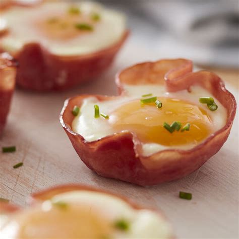 Baked Ham And Egg Cups Wilton