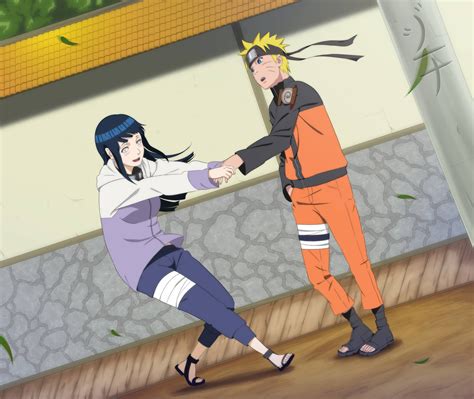 Download Naruto And Hinata Outdoors Wallpaper