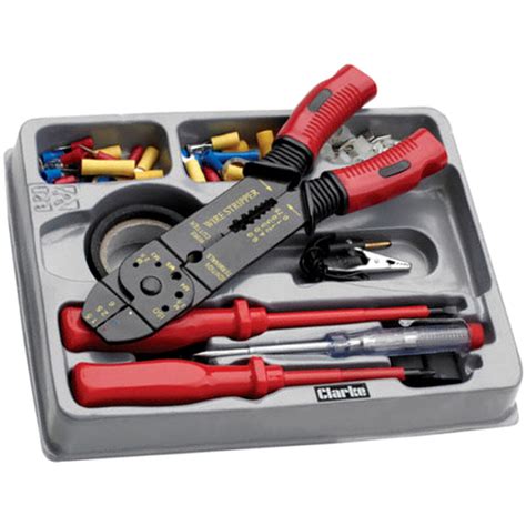 Clarke Cht887 81 Piece Automotive Electrical Tool Kit 1801887 From